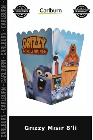 Özel Seri Grızzy Mısır 8’li Eğlence Alışveriş Film
