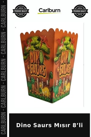 Delux Serisi Dino Saurs Mısır 8’li Atıştırmalık Eğlence Keyif
