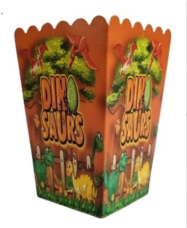 Delux Serisi Dino Saurs Mısır 8’li Atıştırmalık Eğlence Keyif