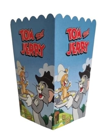 Delux Serisi Tom ve Jerry Mısır 8’li Eğlence Alisilmis Sunum