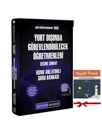 2025 Pegem Meb Yurt Dışı Öğretmenlik Sınavı Konu Anlatımlı Soru Bankası