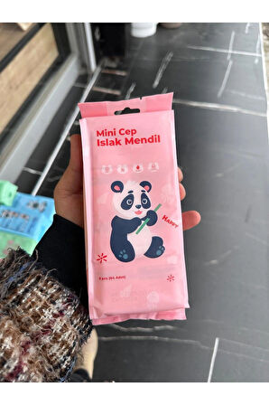 64 Yaprak ( 8 Paket )taşınabilir Mini Islak Mendil Taşınabilir Cep Çanta Seyahat Kamp Bebek Temizlik