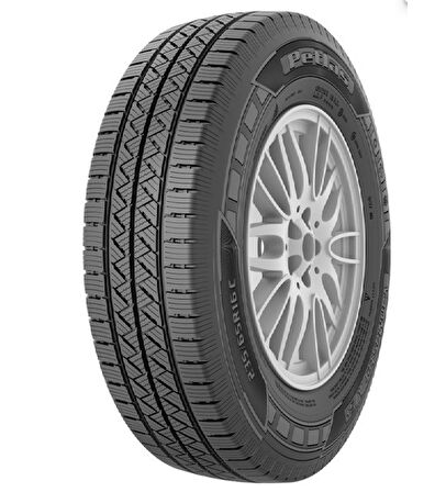 Petlas 195/60 R16 C TL 99/97T 6PR VANMASTER + A/S Kamyonet Dört Mevsim Lastiği (Üretim Tarihi:2025)