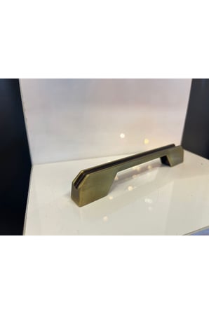 Petra Metal Kulp 96-128mm Antik Sarı Dolap Kapak Tv Ünite Modern Çekmece Mobilya Komidin Konsol