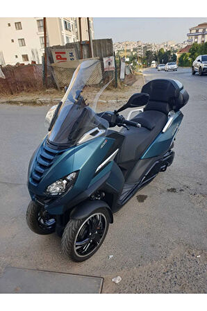 Peugeot Metropolis 400 Ön cam 2021 2024 Model Yılı 68cm Şeffaf Renk 4mm Uzun Geniş Cam