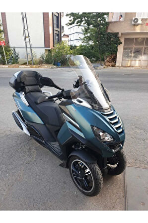 Peugeot Metropolis 400 Ön cam 2021 2024 Model Yılı 68cm Şeffaf Renk 4mm Uzun Geniş Cam