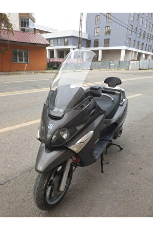 Piaggio X Evo Ön cam 2009 2015 Model Yılı 70cm Şeffaf Renk 4mm Uzun Geniş Cam
