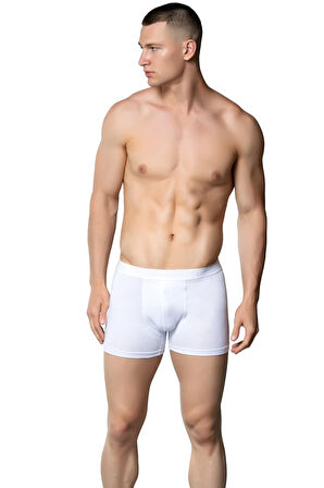 Pijamarket Tekli Resimli Ambalaj Likralı Elastan Erkek Boxer