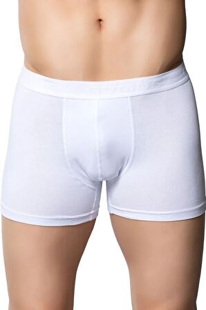 Pijamarket Tekli Resimli Ambalaj Likralı Elastan Erkek Boxer