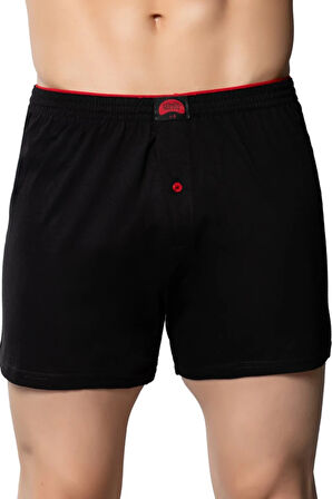 Pijamarket Havlu Bel Penye Düz Erkek Boxer