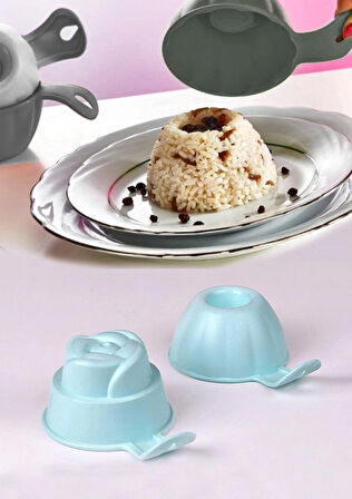 2'li Plastik Pilav & Helva Kalıbı