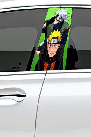 Araç Kapı Direk Kaplama Folyosu Desenli (Sağ Sol Takım) (2 Adet) - 22x50 Cm