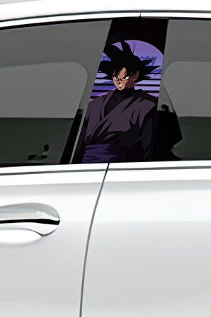 Araç Kapı Direk Kaplama Folyosu Desenli (Sağ Sol Takım) (2 Adet) - 22x50 Cm