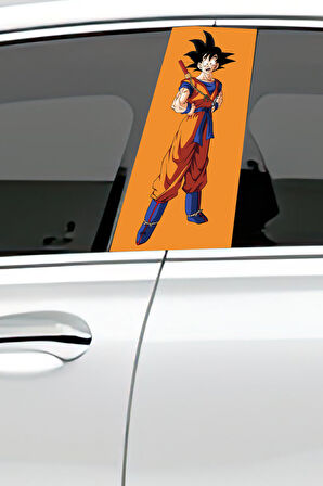 Araç Kapı Direk Kaplama Folyosu Desenli (Sağ Sol Takım) Uyumlu (2 Adet) - 22x50 cm