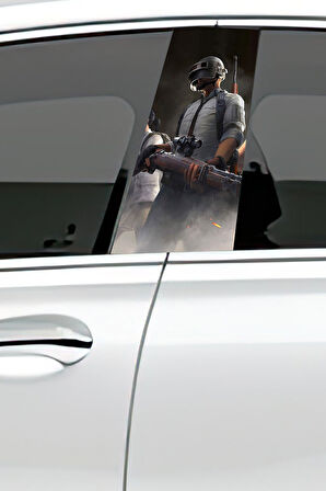 Araç Kapı Direk Kaplama Folyosu Desenli (Sağ Sol Takım) (2 Adet) - 22x50 Cm