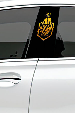 Araç Kapı Direk Kaplama Folyosu Desenli (Sağ Sol Takım) (2 Adet) - 22x50 Cm