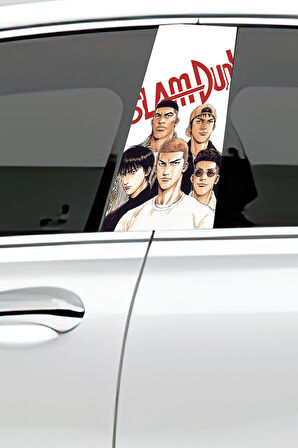 Araç Kapı Direk Kaplama Folyosu Desenli (Sağ Sol Takım) (2 Adet) - 22x50 Cm