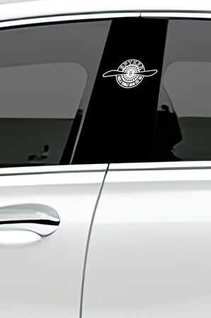 Araç Kapı Direk Kaplama Folyosu Desenli (Sağ Sol Takım) (2 Adet) - 22x50 Cm