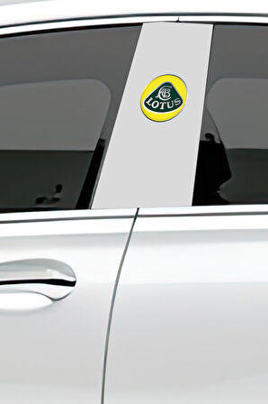 Araç Kapı Direk Kaplama Folyosu Desenli (Sağ Sol Takım) (2 Adet) - 22x50 Cm