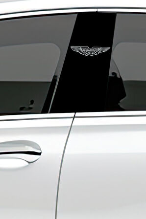 Araç Kapı Direk Kaplama Folyosu Desenli (Sağ Sol Takım) (2 Adet) - 22x50 Cm