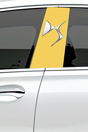 Araç Kapı Direk Kaplama Folyosu Desenli (Sağ Sol Takım) (2 Adet) - 22x50 Cm