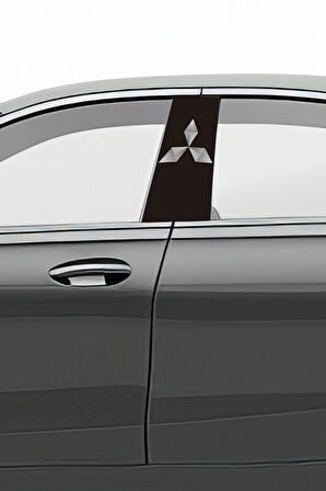 Araç Kapı Direk Kaplama Folyosu Desenli (Sağ Sol Takım) (2 Adet) - 22x50 Cm