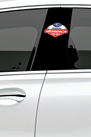 Araç Kapı Direk Kaplama Folyosu Desenli (Sağ Sol Takım) (2 Adet) - 22x50 Cm