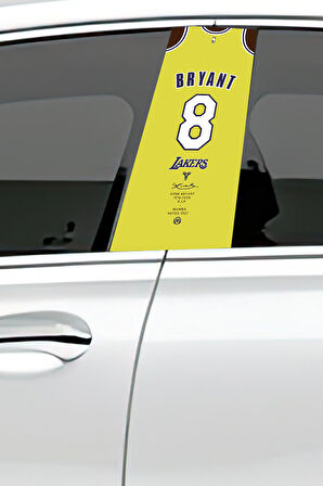 Araç Kapı Direk Kaplama Folyosu Desenli (Sağ Sol Takım) (2 Adet) - 22x50 Cm