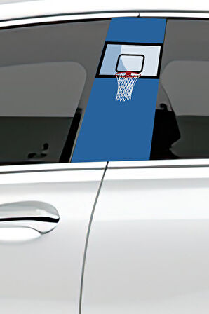 Araç Kapı Direk Kaplama Folyosu Desenli (Sağ Sol Takım) (2 Adet) - 22x50 Cm