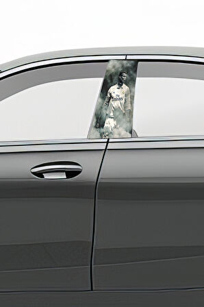 Araç Kapı Direk Kaplama Folyosu Desenli (Sağ Sol Takım) (2 Adet) - 22x50 Cm