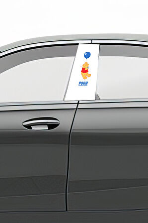 Araç Kapı Direk Kaplama Folyosu Desenli (Sağ Sol Takım)Uyumlu  (2 Adet) - 22x50 cm