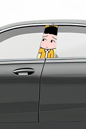 Araç Kapı Direk Kaplama Folyosu Desenli (Sağ Sol Takım) (2 Adet) - 22x50 Cm