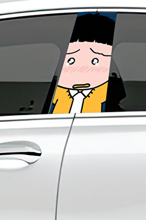 Araç Kapı Direk Kaplama Folyosu Desenli (Sağ Sol Takım) (2 Adet) - 22x50 Cm