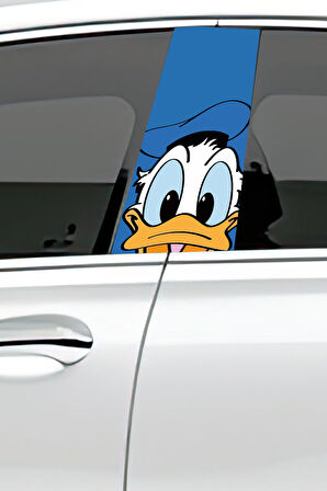 Araç Kapı Direk Kaplama Folyosu Desenli (Sağ Sol Takım) (2 Adet) - 22x50 Cm