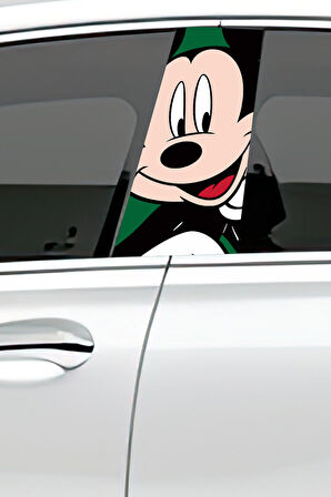 Araç Kapı Direk Kaplama Folyosu Desenli (Sağ Sol Takım) (2 Adet) - 22x50 Cm