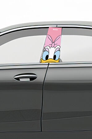 Araç Kapı Direk Kaplama Folyosu Desenli (Sağ Sol Takım) (2 Adet) - 22x50 Cm