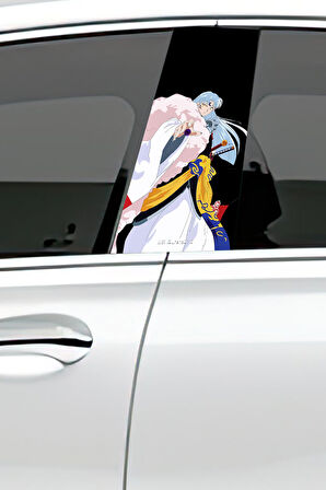 Araç Kapı Direk Kaplama Folyosu Desenli (Sağ Sol Takım) (2 Adet) - 22x50 Cm