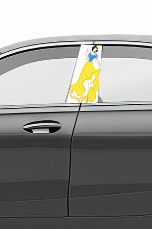 Araç Kapı Direk Kaplama Folyosu Desenli (Sağ Sol Takım) (2 Adet) - 22x50 Cm