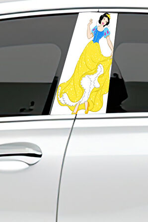 Araç Kapı Direk Kaplama Folyosu Desenli (Sağ Sol Takım) (2 Adet) - 22x50 Cm