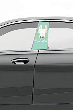 Araç Kapı Direk Kaplama Folyosu Desenli (Sağ Sol Takım) (2 Adet) - 22x50 Cm