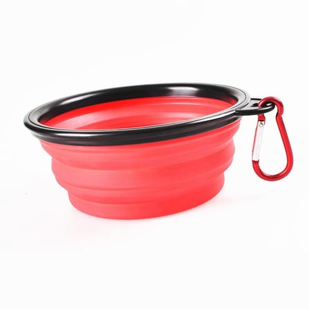 Plentiful® Katlanabilir Kedi Köpek Mama ve Su Kabı Köpek Oyuncağı