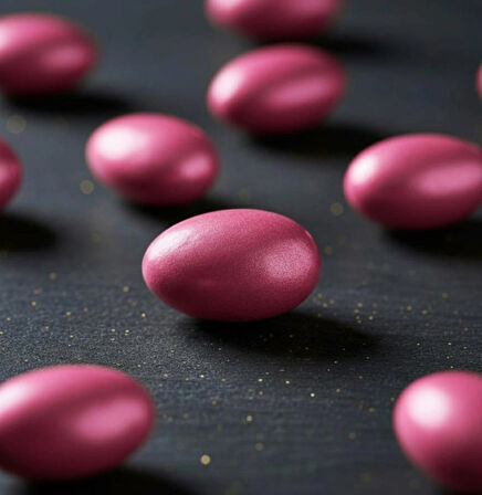 Pembe Çikolatalı Badem Şekeri ( 50 GR )