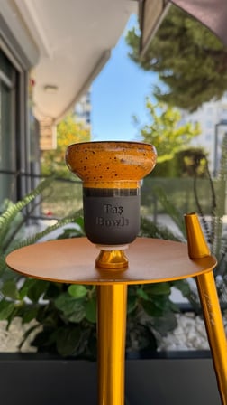 Mr Eds E29 Boss Özel Üretim Mermer Desen Gold Nargile Seti Lüle Dahil