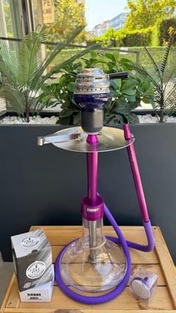 Wow Legend V52 Target Model Purple Nargile Takımı Lüle Ve Közlük Dahil