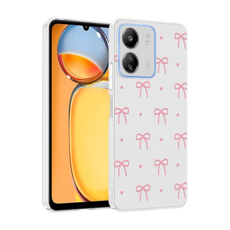 Xiaomi Poco C65 / Redmi 13C Uyumlu Kılıf Desenli Kapak Zr-Klip