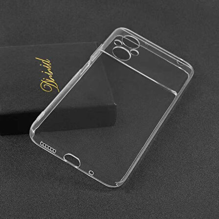 Xiaomi Poco M5 Kılıf Şeffaf İnce Esnek Silikon Kılıf Zipax-Süper