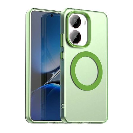 Xiaomi Poco X7 Pro Uyumlu Kılıf Renkli Kenarlı Magesafe Özellikli Hlt-Colour
