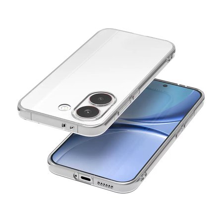 Xiaomi Poco X8 Pro Uyumlu Kılıf Şeffaf İnce Silikon Zr-Süper