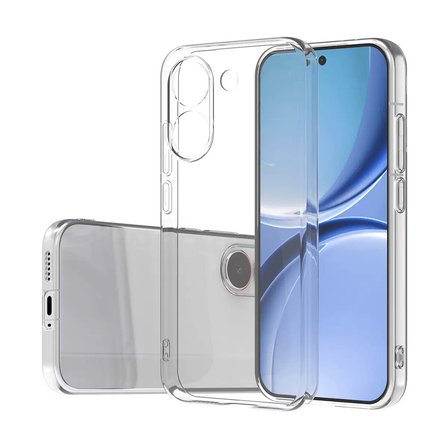 Xiaomi Poco X8 Pro Uyumlu Kılıf Şeffaf İnce Silikon Zr-Süper