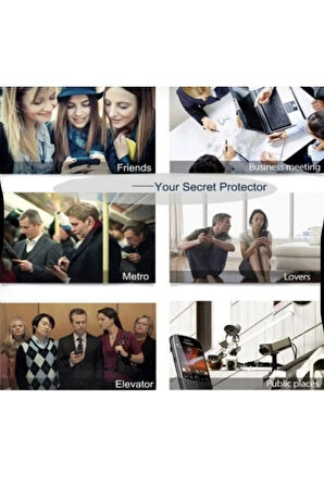 Poco X6 pro Hayalet Ekran Koruyucu Privacy Filitreli Görünmez Tam Kaplayan